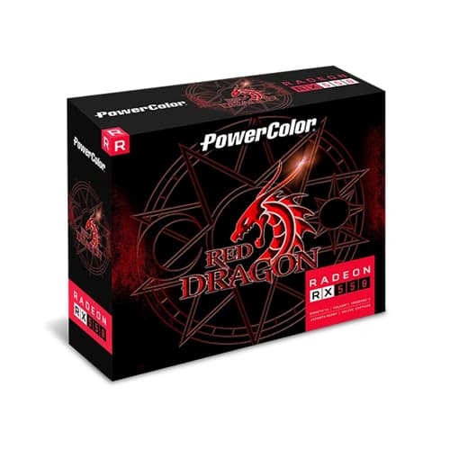 PowerColor RX 550 Red Dragon 2GB GDDR5 Low Profile Graphics Card